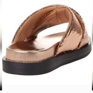 AEROSOLES Bronze Slide Sandals